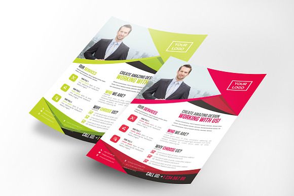 90 Corporate Flyers Bundle in Flyer Templates - product preview 78