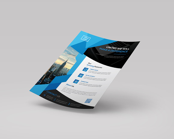 90 Corporate Flyers Bundle in Flyer Templates - product preview 79