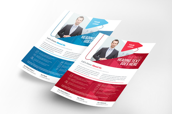 90 Corporate Flyers Bundle in Flyer Templates - product preview 83