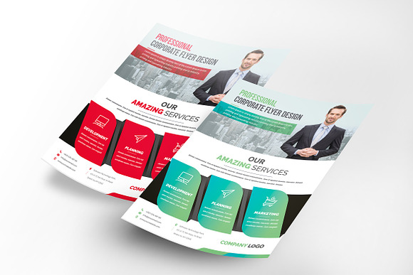 90 Corporate Flyers Bundle in Flyer Templates - product preview 89