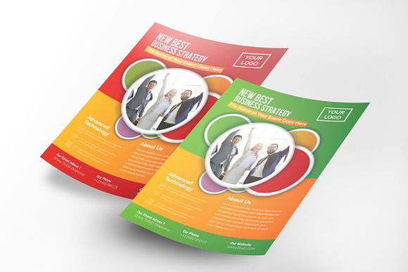 90 Corporate Flyers Bundle in Flyer Templates - product preview 91