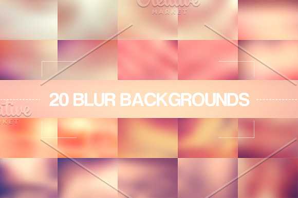 20 Pink Blur Backgrounds in Textures - product preview 1