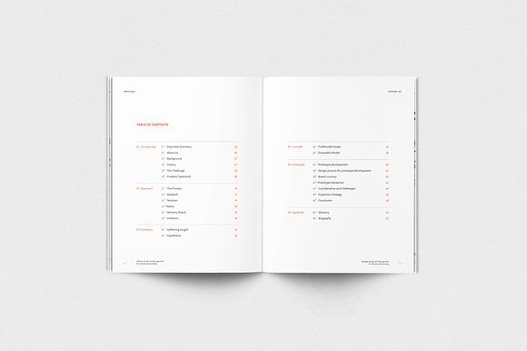 White Paper in Brochure Templates - product preview 2