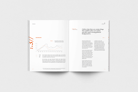 White Paper in Brochure Templates - product preview 4
