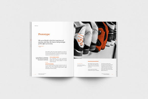 White Paper in Brochure Templates - product preview 12