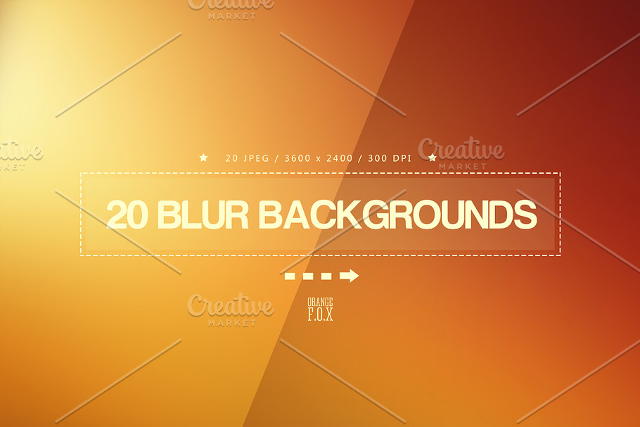 20 Color Blur Backgrounds