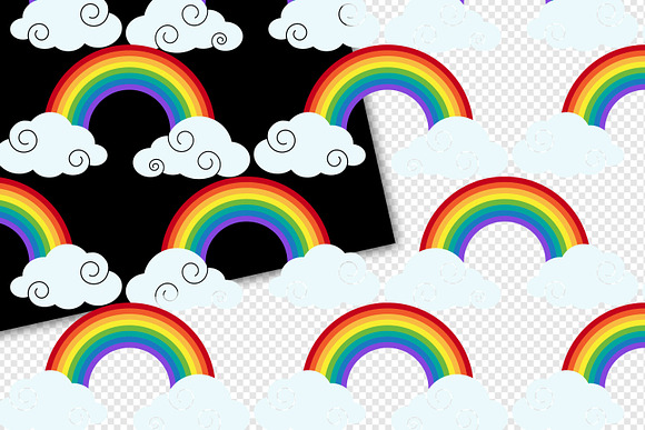 Rainbow Pattern Overlays in Patterns - product preview 1