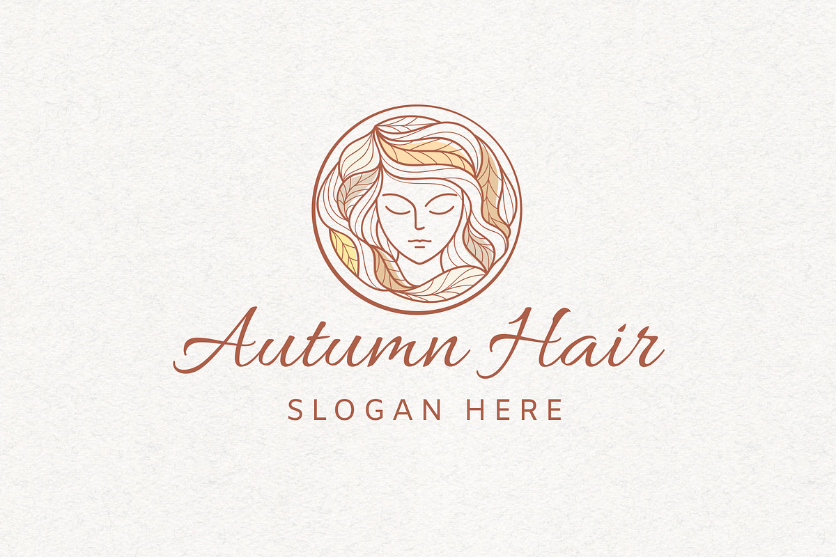 Autumn Hair in Logo Templates - product preview 8