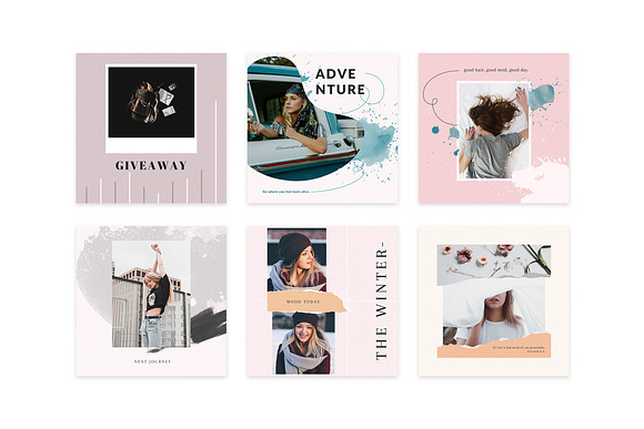 Instagram Post / Stories Template in Instagram Templates - product preview 4