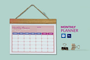 Monthly Planner Template V02