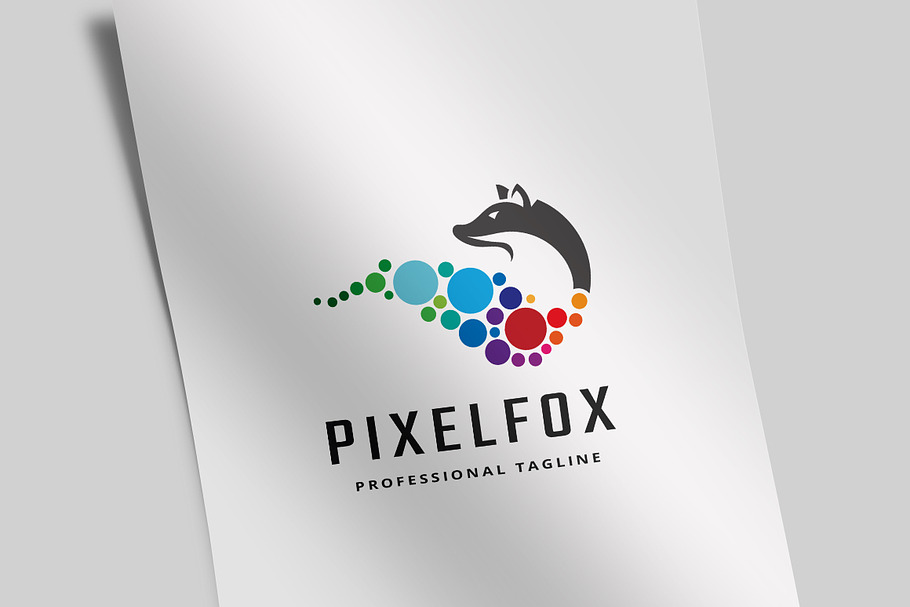 Pixel Fox v2 Logo
