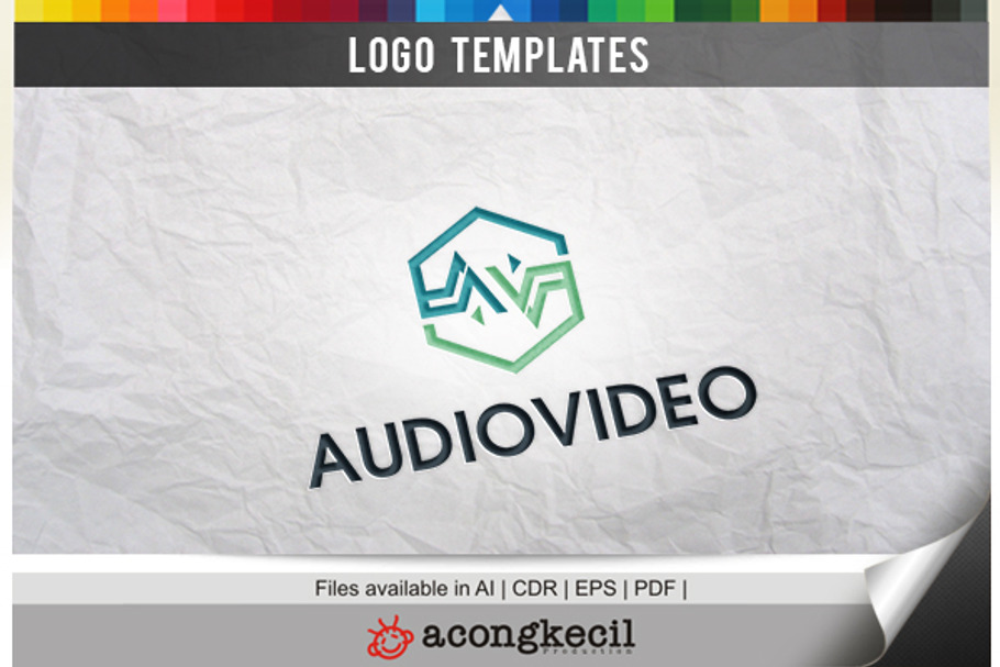 Audio Video in Logo Templates - product preview 8