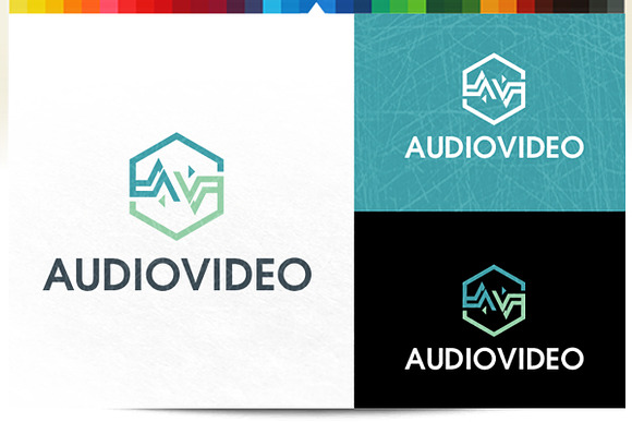 Audio Video in Logo Templates - product preview 1