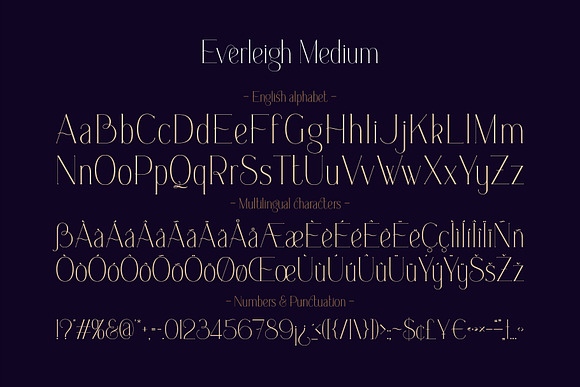 Everleigh Font Duo in Display Fonts - product preview 6