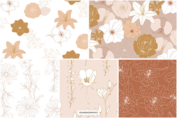 Blooming Garden Floral Patterns in Patterns - product preview 9