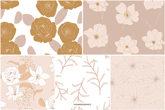 Blooming Garden Floral Patterns in Patterns - product preview 11
