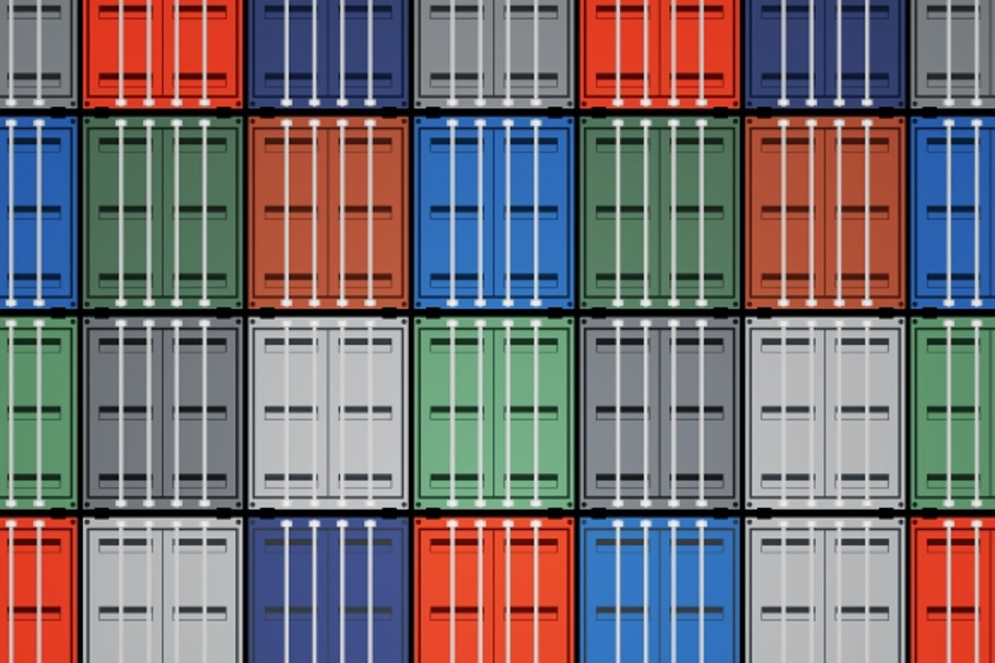 Shipping containers in Graphics - product preview 8