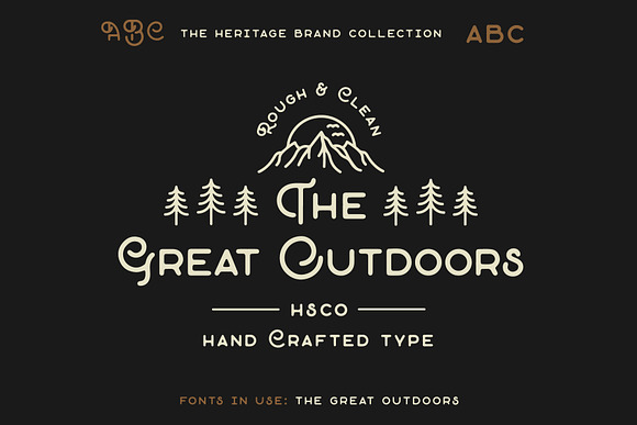 The Heritage Brand Collection in Retro Fonts - product preview 11