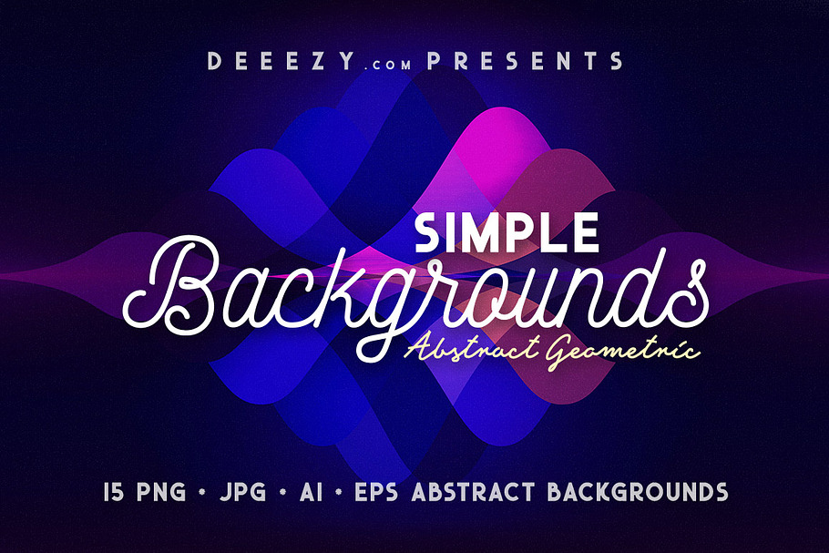15 Simple Abstract Backgrounds