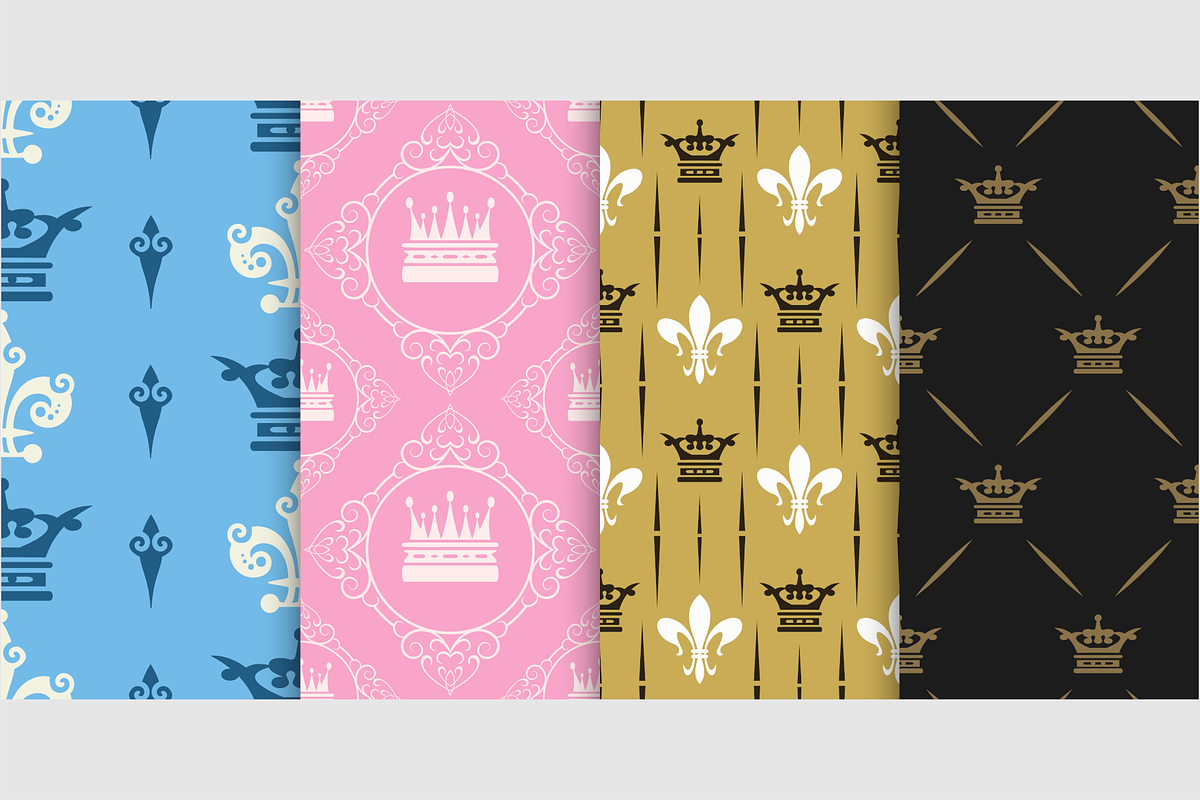 Seamless Patterns - Retro in Patterns - product preview 8