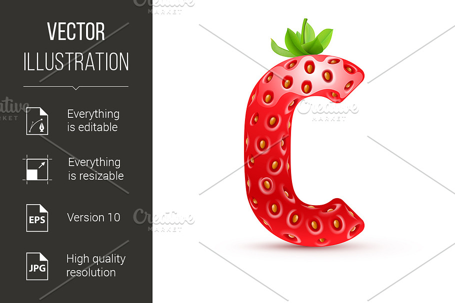 Tasty alphabet in Graphics - product preview 8