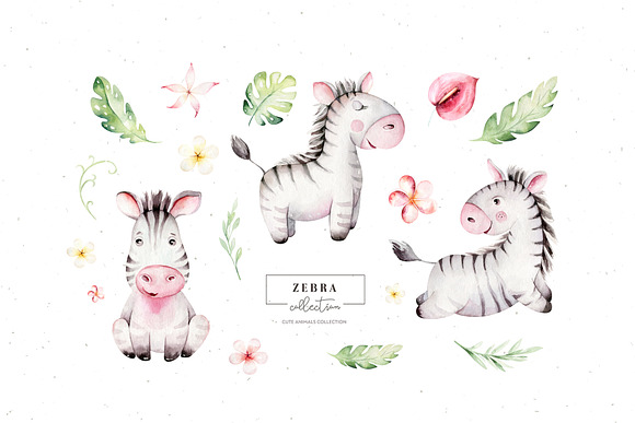 Animals friendship. Baby collection in Illustrations - product preview 1