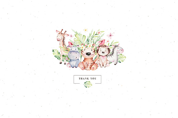 Animals friendship. Baby collection in Illustrations - product preview 19