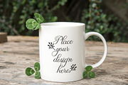 Coffee mug St Patricks day  mockup