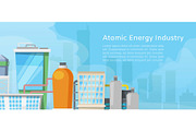 Atomic energy industry with low poly