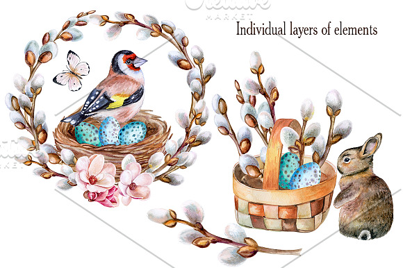 20 % OFF! Happy Easter in Illustrations - product preview 2