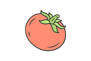 Tomato color icon