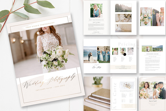 Wedding Photography Magazine PSD in Magazine Templates - product preview 5
