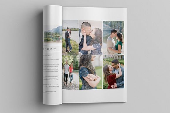 Wedding Photography Magazine PSD in Magazine Templates - product preview 10