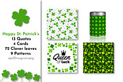 St.Patrick's Day: Clover & Patterns