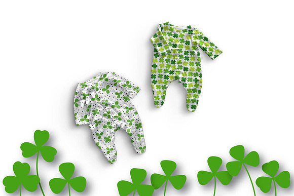 St.Patrick's Day: Clover & Patterns in Patterns - product preview 9