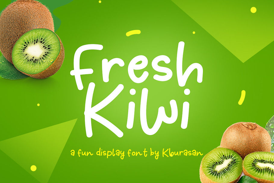 Fresh Kiwi in Display Fonts - product preview 8
