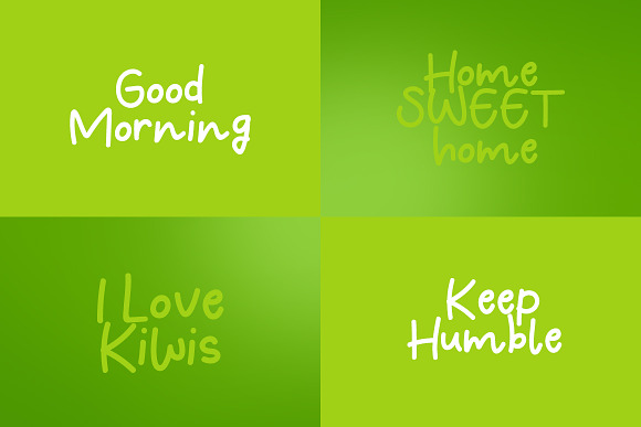 Fresh Kiwi in Display Fonts - product preview 4