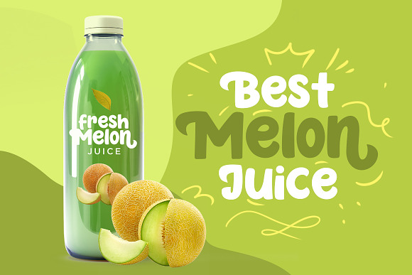 Fresh Melon in Display Fonts - product preview 2