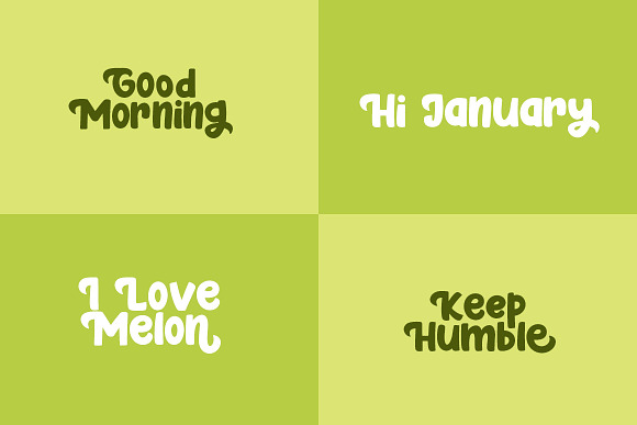 Fresh Melon in Display Fonts - product preview 4