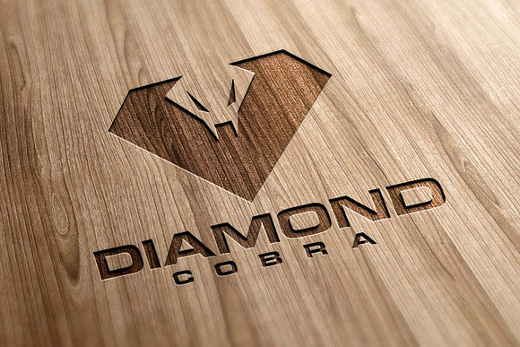 Diamond Cobra in Logo Templates - product preview 1