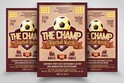 Football Match Sports Flyer/Poster
