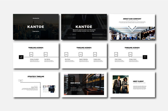 Kantoe - Powerpoint Template in PowerPoint Templates - product preview 1