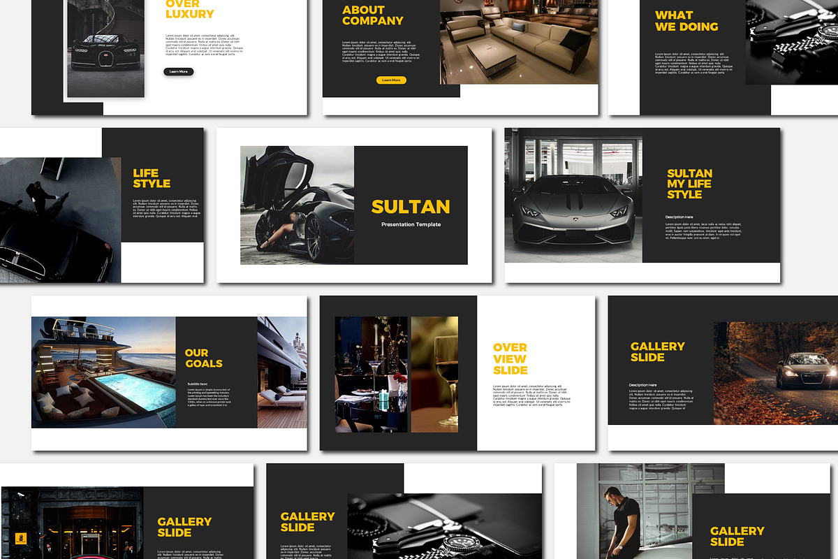 Sultan - Powerpoint Template in PowerPoint Templates - product preview 8