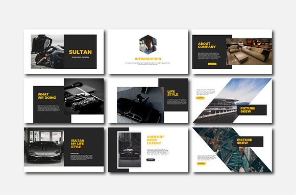 Sultan - Powerpoint Template in PowerPoint Templates - product preview 1