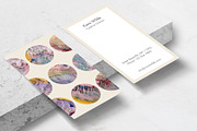 Texture Study Business Card Template