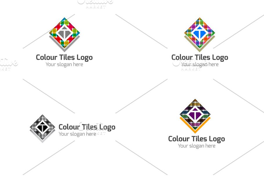 Colour Tiles Logo in Logo Templates - product preview 8