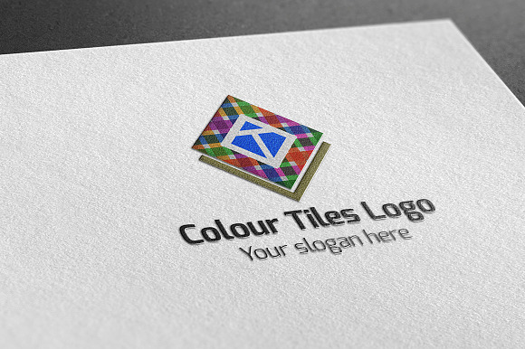 Colour Tiles Logo in Logo Templates - product preview 2