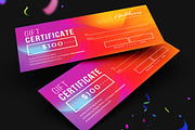 Colorful Gift Certificate