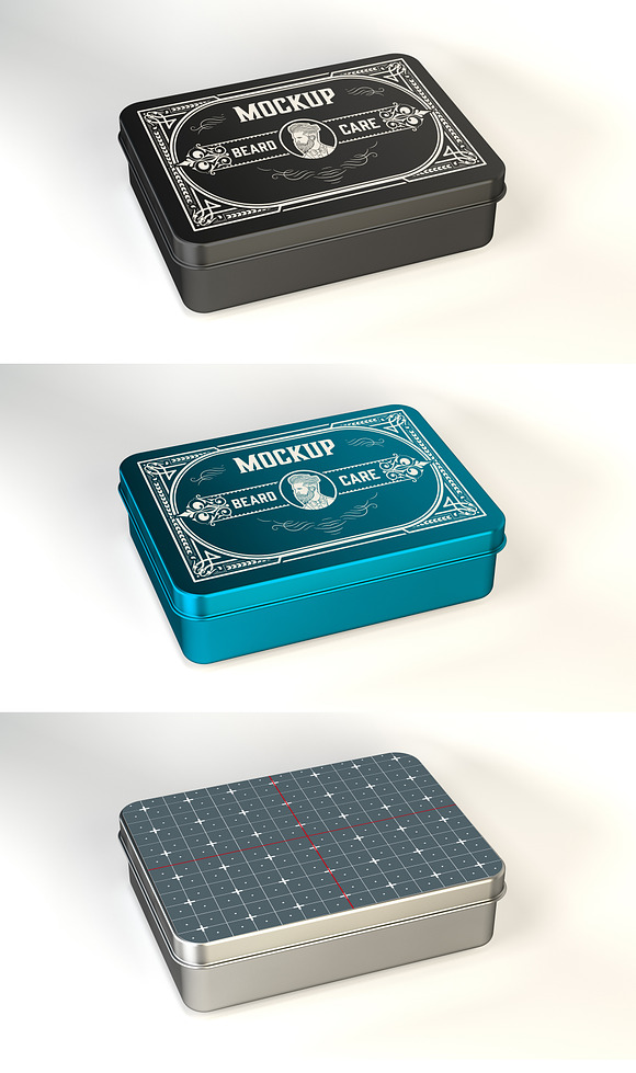 Colored Tin Mockup in Product Mockups - product preview 1