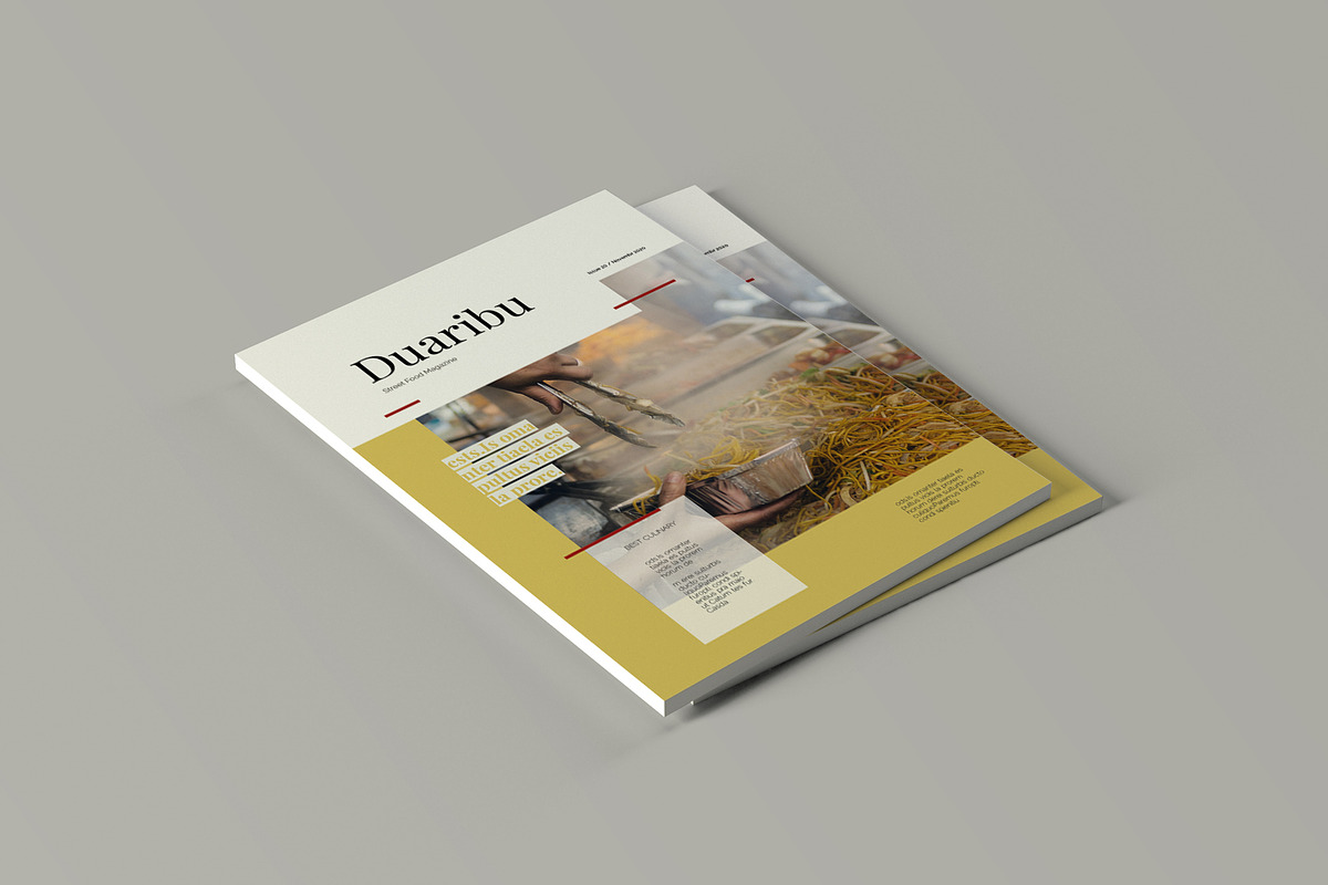 Duaribu - Magazine Template in Magazine Templates - product preview 8